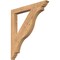 Ekena Millwork Funston Traditional Smooth Bracket, Western Red Cedar, 3 1/2"W x 34"D x 38"H BKT04X34X38FST01SWR - alternate 1
